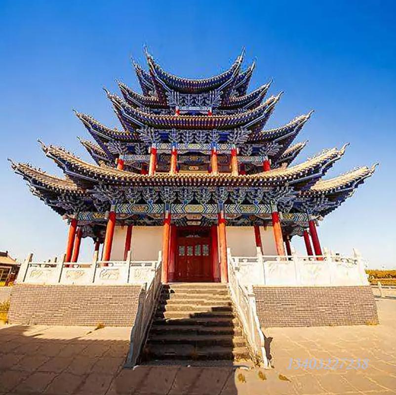 寺庙承建中的石阶 数量与高度的文化寓意